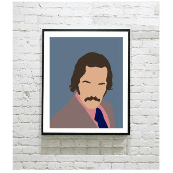 Anchorman Art Print - Brian Fantana No Quote