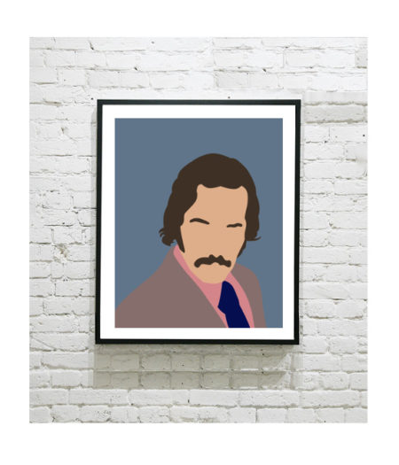 Anchorman Art Print - Brian Fantana No Quote