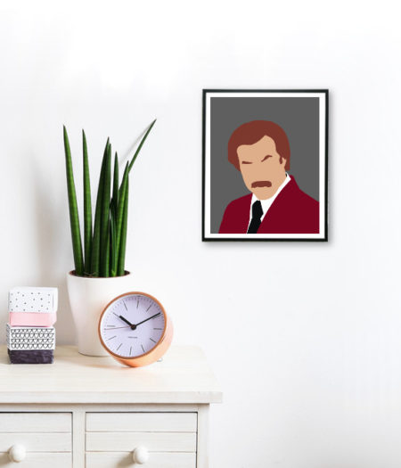 Anchorman Art Print - Ron Burgundy - Image 2