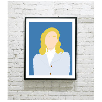 Anchorman Art Print - Veronica Corningstone