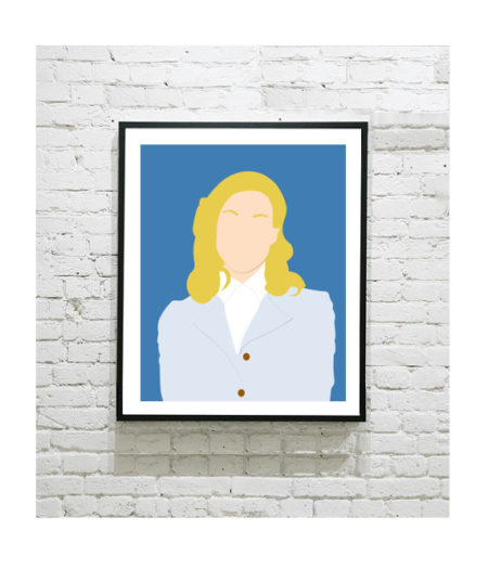 Anchorman Art Print - Veronica Corningstone