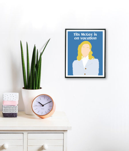 Anchorman Art Print - Veronica Corningstone Tits McGee - Image 2