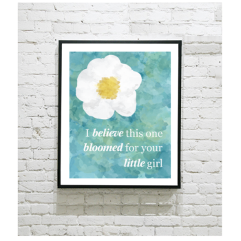 The Walking Dead Art Print - Cherokee Rose